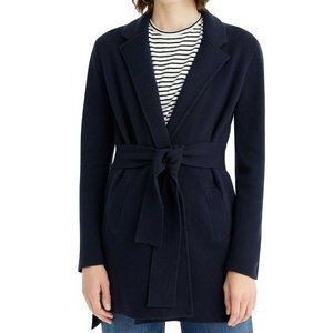 J. Crew Navy Wrap Sweater Blazer